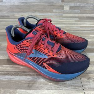 Brooks Hyperion Max Women’s Size 10 B Red Blue Running Shoes Sneaker 1203771B659